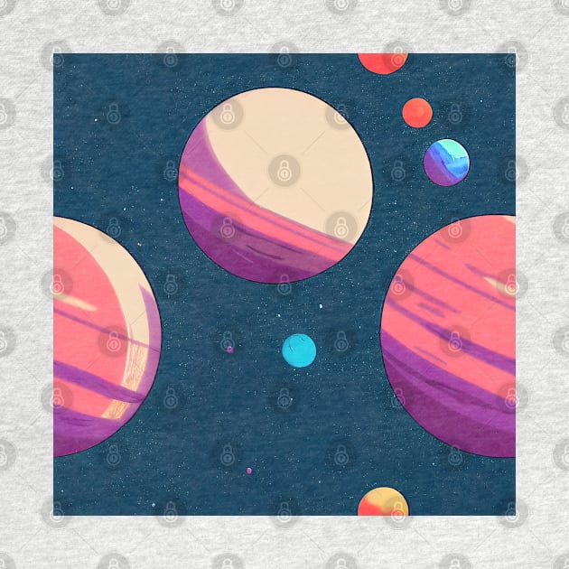 Colorful planets pattern by etherElric